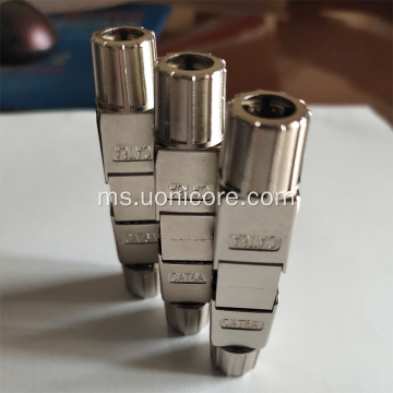 RJ45 CAT6 dilindungi Toolless Connector Plug